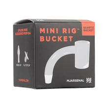 Load image into Gallery viewer, MJ Arsenal Mini Rig Large Quartz Bucket
